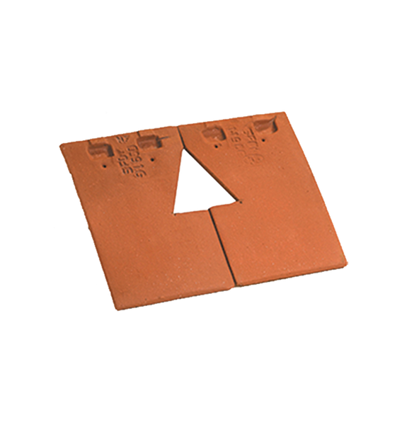 1/2 teja cortada para teja tragaluz pasabarra rectangular Rojo Nuance main product photo