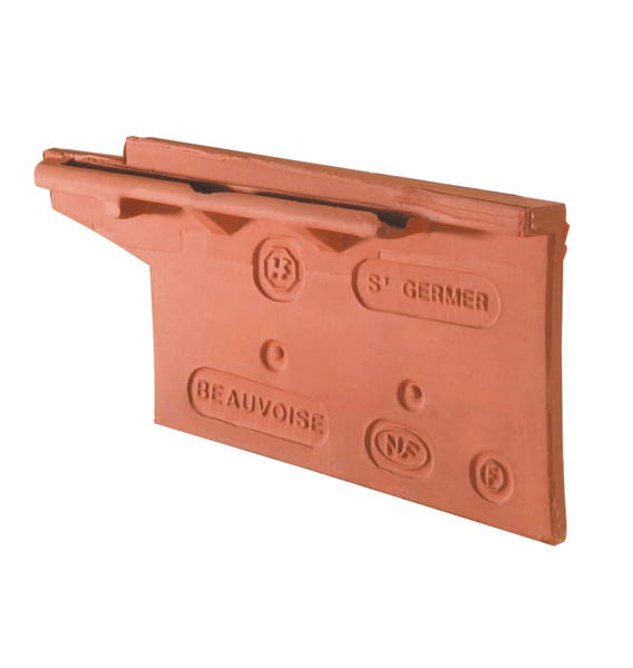 Remate individual derecho con borde Beauvoise (4,1 por ml) Flameado Rustico main product photo