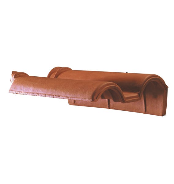 Remate con rabat izquierdo con borde Romana (2,8 por ml) Rojo main product photo