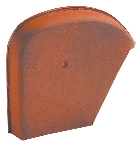 Fronton izquierdo para cumbrera Shed Rojo main product photo