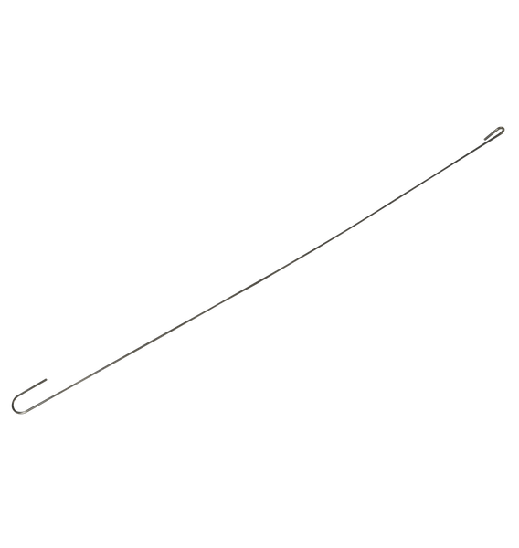Gancho con agujero de 55cm - acero galvanizado main product photo